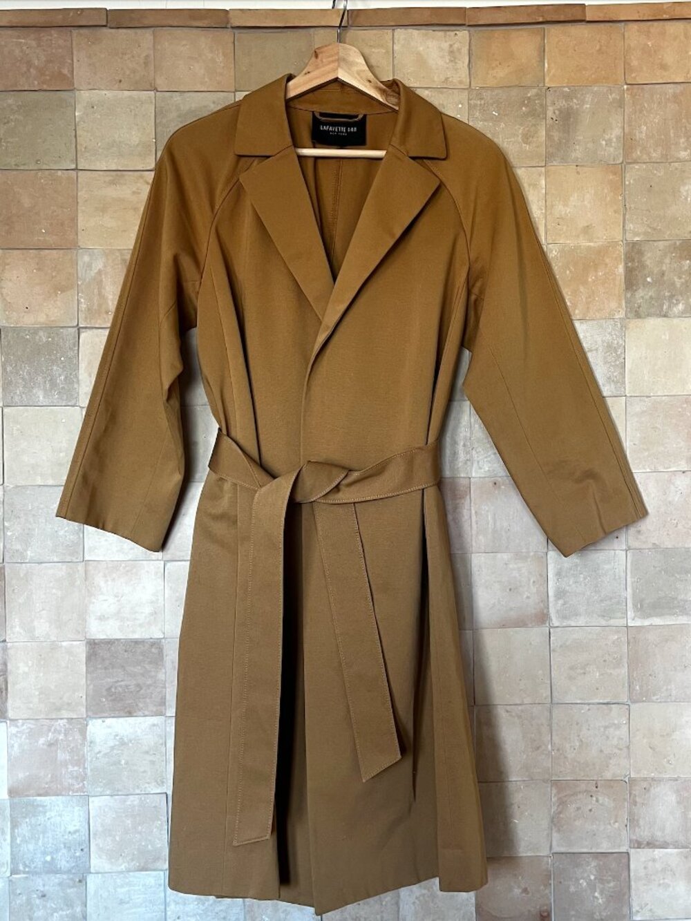 Lafayette 148 *Un-Lined* Trenchcoat - Size S